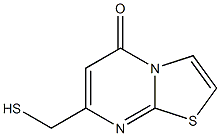 7-(mercaptomethyl)-5H-[1,3]thiazolo[3,2-a]pyrimidin-5-one Struktur