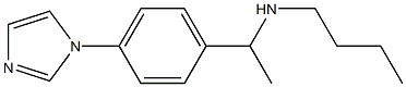 butyl({1-[4-(1H-imidazol-1-yl)phenyl]ethyl})amine Struktur