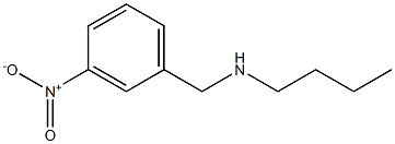 butyl[(3-nitrophenyl)methyl]amine Struktur