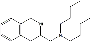 dibutyl(1,2,3,4-tetrahydroisoquinolin-3-ylmethyl)amine Struktur