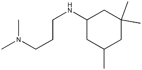 dimethyl({3-[(3,3,5-trimethylcyclohexyl)amino]propyl})amine Struktur