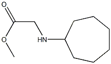 methyl 2-(cycloheptylamino)acetate Struktur