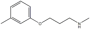 methyl[3-(3-methylphenoxy)propyl]amine Struktur