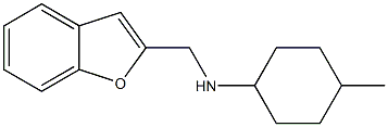 N-(1-benzofuran-2-ylmethyl)-4-methylcyclohexan-1-amine Struktur