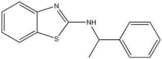 N-(1-phenylethyl)-1,3-benzothiazol-2-amine Struktur