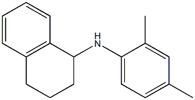 N-(2,4-dimethylphenyl)-1,2,3,4-tetrahydronaphthalen-1-amine Struktur