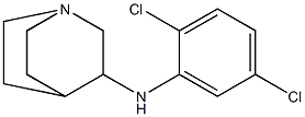 N-(2,5-dichlorophenyl)-1-azabicyclo[2.2.2]octan-3-amine Struktur