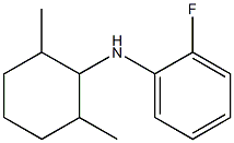 N-(2,6-dimethylcyclohexyl)-2-fluoroaniline Struktur