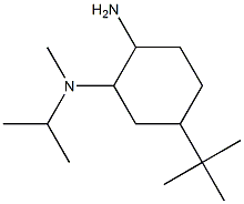 N-(2-amino-5-tert-butylcyclohexyl)-N-isopropyl-N-methylamine Struktur