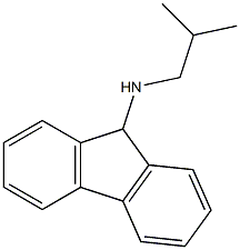 N-(2-methylpropyl)-9H-fluoren-9-amine Struktur