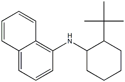 N-(2-tert-butylcyclohexyl)naphthalen-1-amine Struktur