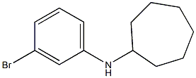 N-(3-bromophenyl)cycloheptanamine Struktur