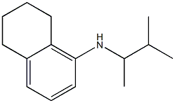 N-(3-methylbutan-2-yl)-5,6,7,8-tetrahydronaphthalen-1-amine Struktur