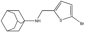 N-[(5-bromothiophen-2-yl)methyl]adamantan-1-amine Struktur