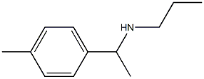 N-[1-(4-methylphenyl)ethyl]-N-propylamine Struktur