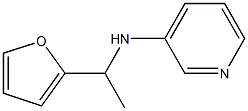 N-[1-(furan-2-yl)ethyl]pyridin-3-amine Struktur