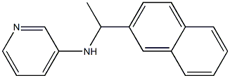 N-[1-(naphthalen-2-yl)ethyl]pyridin-3-amine Struktur