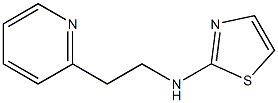 N-[2-(pyridin-2-yl)ethyl]-1,3-thiazol-2-amine Struktur