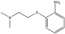 N-{2-[(2-aminophenyl)thio]ethyl}-N,N-dimethylamine Struktur