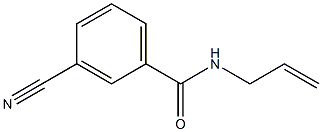 N-allyl-3-cyanobenzamide Struktur