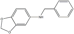 N-benzyl-2H-1,3-benzodioxol-5-amine Struktur