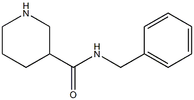 N-benzylpiperidine-3-carboxamide Struktur