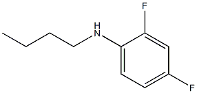 N-butyl-2,4-difluoroaniline Struktur