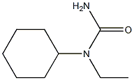 N-cyclohexyl-N-ethylurea Struktur