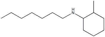 N-heptyl-2-methylcyclohexan-1-amine Struktur