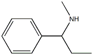 N-methyl-N-(1-phenylpropyl)amine Struktur