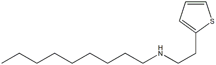 nonyl[2-(thiophen-2-yl)ethyl]amine Struktur