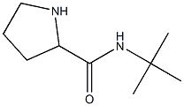 N-tert-butylpyrrolidine-2-carboxamide Struktur