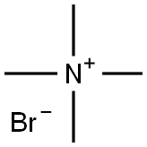 tetramethylazanium bromide Struktur