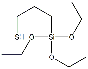 triethoxy(3-sulfanylpropyl)silane Struktur