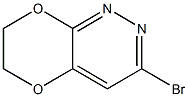 [1,4]Dioxino[2,3-c]pyridazine,  3-bromo-6,7-dihydro- Struktur