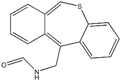 6,11-dihydrodibenzo[b,e]thiepin-11-ylmethylformamide Struktur