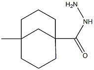 5-methylbicyclo[3.3.1]nonane-1-carbohydrazide Struktur