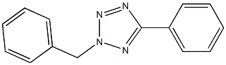 2-benzyl-5-phenyl-2H-tetraazole Struktur