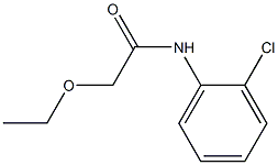 N-(2-chlorophenyl)-2-ethoxyacetamide Struktur