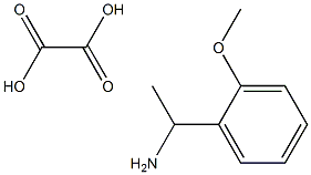 1-(2-methoxyphenyl)ethanamine oxalate Struktur