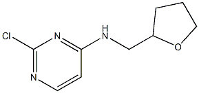 N-(2-chloro-4-pyrimidinyl)-N-(tetrahydro-2-furanylmethyl)amine Struktur