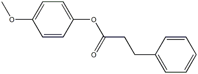 4-methoxyphenyl 3-phenylpropanoate Struktur