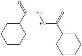 N'-(cyclohexylcarbonyl)cyclohexanecarbohydrazide Struktur