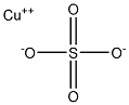 Copper(II) sulfate, solution 0,1 mol/l Struktur