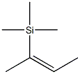 [(Z)-1-Methyl-1-propenyl]trimethylsilane Struktur