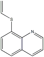 8-(Vinylthio)quinoline Struktur