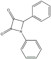 4-Phenyl-1-phenylazetidine-2,3-dione Struktur