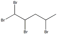 1,1,2,4-Tetrabromopentane Struktur