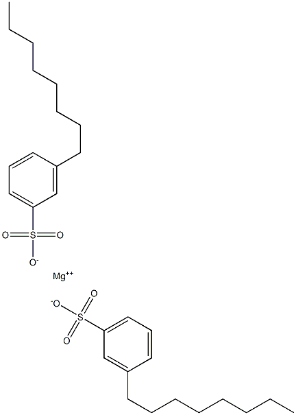 Bis(3-octylbenzenesulfonic acid)magnesium salt Struktur