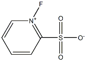 1-Fluoro-2-sulfonatopyridinium Struktur